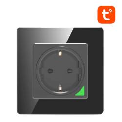 Avatto Chytrá WiFi zásuvka N-WOT10-EU-B TUYA (černá)
