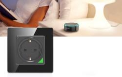 Avatto Chytrá WiFi zásuvka N-WOT10-EU-B TUYA (černá)