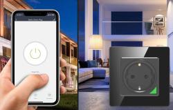 Avatto Chytrá WiFi zásuvka N-WOT10-EU-B TUYA (černá)