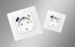 Avatto Chytrá WiFi zásuvka N-WOT10-USB-W TUYA USB USB-C (bílá)