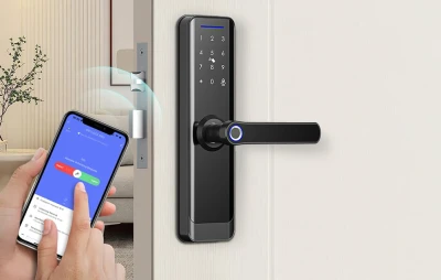 Avatto ZSDL-A270-B-ALI-6072 černý chytrý digitální zámek