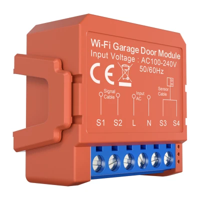 Avatto GDS16 oranžový WiFi modul pro garážová vrata