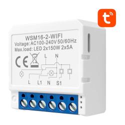 Avatto Chytrý spínací modul WiFi WSM16-W2 TUYA