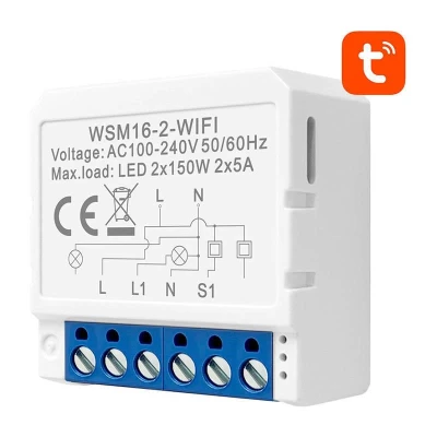 Avatto Chytrý spínací modul WiFi WSM16-W2 TUYA