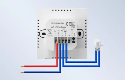 Avatto Inteligentný termostat pre ohrev vody ZWT100 3A Zigbee Tuya