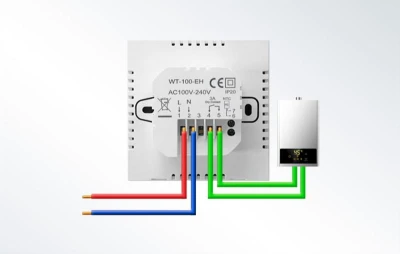 Avatto Chytrý termostat pro vytápění kotlů WT100 3A WiFi Tuya