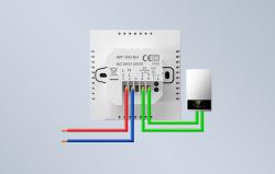 Avatto Chytrý termostat pro vytápění kotlů ZWT100 3A Zigbee Tuya