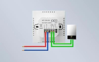 Avatto Chytrý termostat pro vytápění kotlů ZWT100 3A Zigbee Tuya
