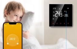 Avatto Chytrý termostat pro vytápění kotlů ZWT100 3A Zigbee Tuya