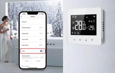 Avatto Chytrý termostat WT198 WiFi TUYA