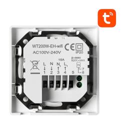 Avatto Chytrý termostat WT200-16A-W Elektrické topení 16A WiFi TUYA