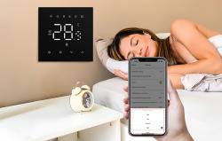 Avatto Chytrý termostat WT410-16A-B elektrické topení 16A WiFi