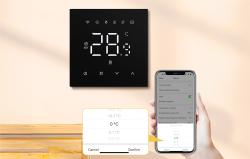 Avatto Chytrý termostat WT410-16A-B elektrické topení 16A WiFi