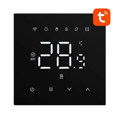 Avatto Chytrý termostat WT410-16A-B elektrické topení 16A WiFi Avatto Chytrý termostat WT410-16A-B elektrické topení 16A WiFi