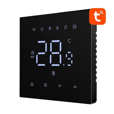 Avatto Chytrý termostat WT410-16A-B elektrické topení 16A WiFi