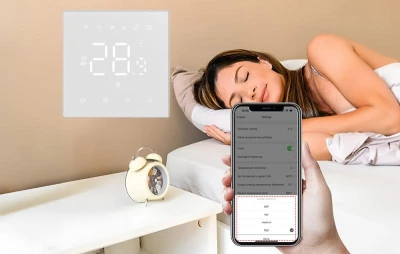 Avatto Chytrý termostat WT410-16A-W elektrické topení 16A WiFi