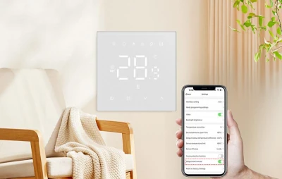 Avatto Chytrý termostat WT410-16A-W elektrické topení 16A WiFi