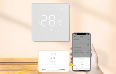 Avatto Chytrý termostat WT410-16A-W elektrické topení 16A WiFi