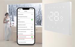 Avatto Chytrý termostat WT410-BH-3A-W Plynový kotel 3A WiFi