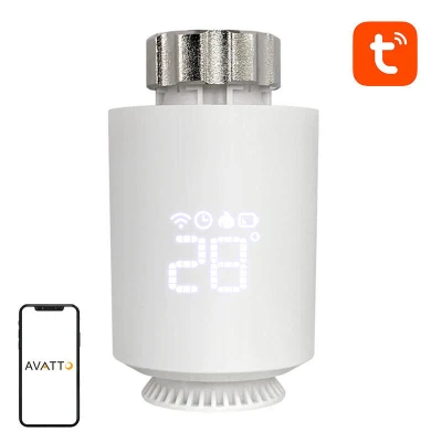 Avatto Chytrý termostatický radiátorový ventil TRV06 Zigbee 3.0 TUYA Avatto Chytrý termostatický radiátorový ventil TRV06 Zigbee 3.0 TUYA