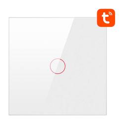 Avatto Chytrý vypínač světla ZigBee LZTS02-EU-W1 1 Way No Neutral TUYA (bílý)