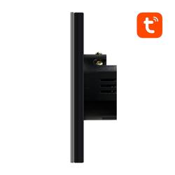 Avatto Chytrý vypínač světla ZigBee LZTS02-EU-W1 1 Way No Neutral TUYA (bílý)