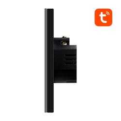 Avatto Chytrý vypínač světla ZigBee LZTS02-EU-W3 3 Way No Neutral TUYA (bílý)