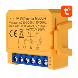 Avatto Chytrý zásuvkový spínač WiFi DMS16-2 TUYA