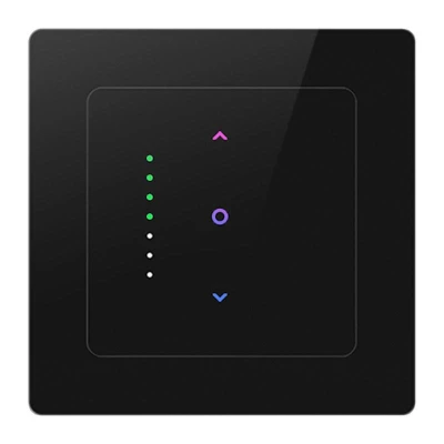 Avatto CS20-EU-B WiFi Touch černý inteligentní spínač pro žaluzie