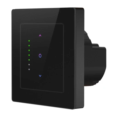 Avatto CS20-EU-B WiFi Touch černý inteligentní spínač pro žaluzie