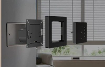 Avatto CS20-EU-B WiFi Touch černý inteligentní spínač pro žaluzie