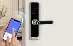 Avatto Digitální chytrý zámek SDL-A270-S -5572 Wi-Fi Silver