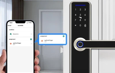 Avatto Digitální inteligentní zámek SDL-A270-S -6072 Wi-Fi Silver