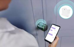 Avatto Digitální zámková vložka SDL-S1-S70 70 mm stříbrná
