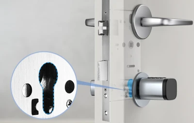 Avatto Digitální zámková vložka SDL-V1-S90 90 mm stříbrná