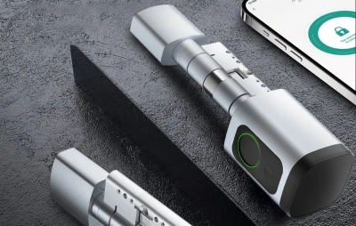 Avatto Digitální zámková vložka SDL-V1-S90 90 mm stříbrná