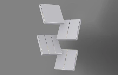 Avatto Dotykový spínač světla ZigBee TS60-EU-W1 Single TUYA (bílý).