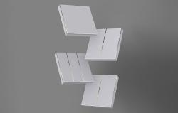 Avatto Dotykový spínač světla ZigBee TS60-EU-W3 Triple TUYA (bílý).