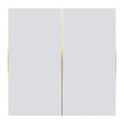 Avatto Dotykový spínač světla ZigBee TS60-EU-W4 Quad TUYA (bílý).