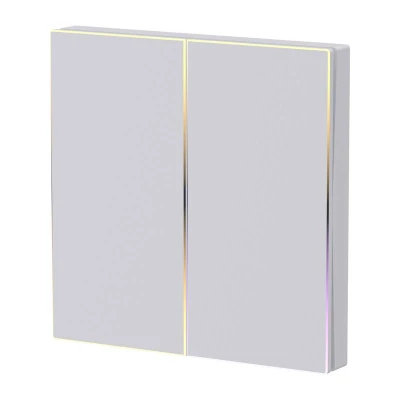Avatto Dotykový spínač světla ZigBee TS60-EU-W4 Quad TUYA (bílý).