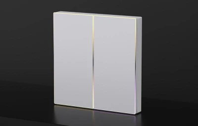 Avatto Dotykový spínač světla ZigBee TS60-EU-W4 Quad TUYA (bílý).