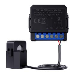 Avatto Inteligentní obousměrný elektroměr WiFi WPM16-1 Avatto Inteligentní obousměrný elektroměr WiFi WPM16-1