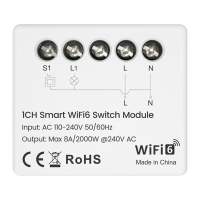 Avatto WSM20-W1 bílý inteligentní spínací modul