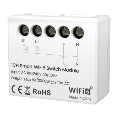 Avatto WSM20-W1 bílý inteligentní spínací modul