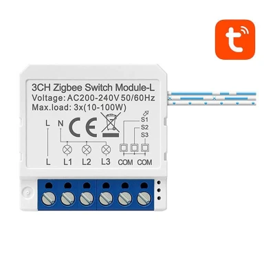 Avatto Modul chytrého spínače ZigBee LZWSM16-W3 Neutrální TUYA Avatto Modul chytrého spínače ZigBee LZWSM16-W3 Neutrální TUYA