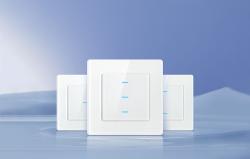 Avatto Chytrý vypínač světla WiFi N-TS10-B3 3 Way TUYA (černý)