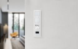 Avatto Chytrý vypínač světla WiFi N-TS10-B3 3 Way TUYA (černý)