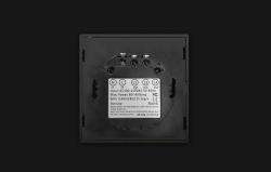 Avatto Smart Light Switch WiFi TS02-EU-B1 1 Way TUYA (black)
