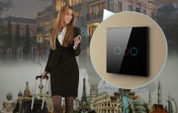 Avatto Smart Light Switch ZigBee ZTS02-EU-B1 1 Way TUYA (black)