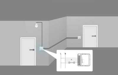 Avatto Chytrý spínací modul WiFi WSM16-W1 TUYA
